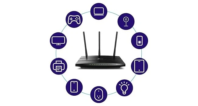 TP-Link Archer AC1750 WiFi Router - Dualband Gigabit, Qualcomm works with Alexa - Image 2 of 4