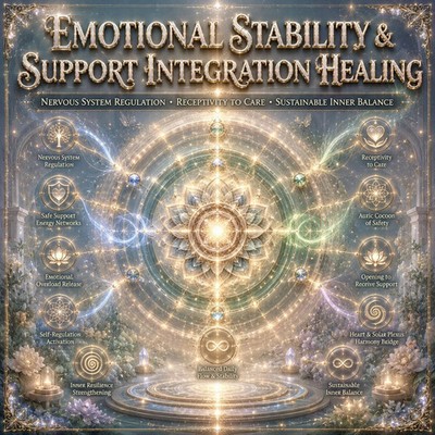 Emotional Stability & Support Integration Healing | Nervous System Regulation, R