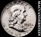 1959-D Silver Franklin Half Dollar-Ch Gem Brilliant Unc +++FBL No Reserve #i1202