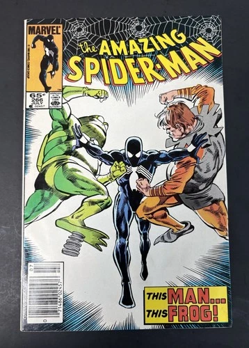 The Amazing Spider-Man #266 (Marvel Comics July 1985). Newsstand, 8.0 VF!