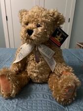 FAO Schwarz Fifth Ave. VTG 2001 Plush Mohair Teddy Bear Jointed LTD ED. w/ TAGS