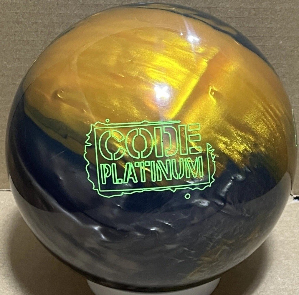 Storm Code Platinum 14 lb Overseas Bowling Ball New in Origi