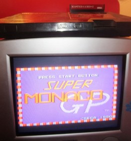 Sega Master System MASTER GAMES 1 w/Cartridge, Instructions & Box - 3 GAMES IN 1