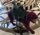 Vtg Flocked Panthor Motu Masters Of The Universe He-Man Action Figure Complete