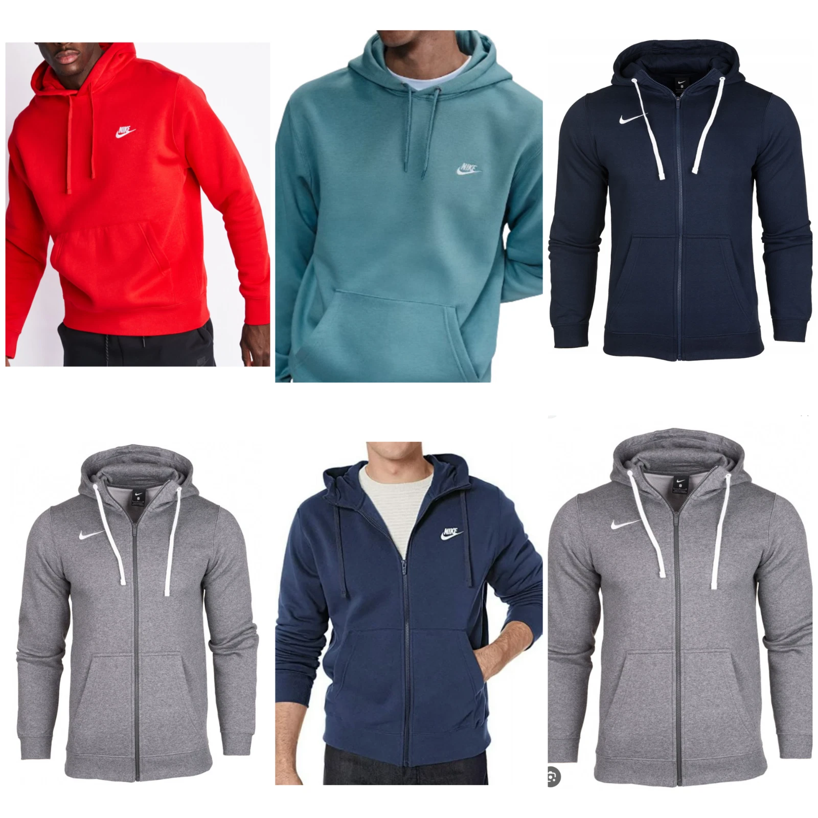 Nike Men's Club Fleece Hoodie Pullover Warm Sportswear Sweatshirt
Opens in a new window or tab