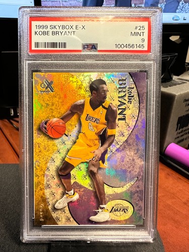 Kobe Bryant #25 1999 Skybox E-X card