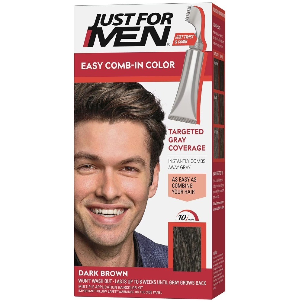 For Men With Applicator, Dark Brown Shade A-45