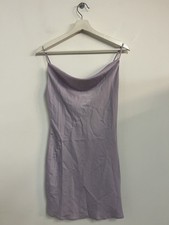 Urban Outfitters Light Before Dark Lilac Mallory Cowl Neck Mini Dress Size Small