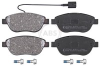 A.B.S. 37282 Bremsbelagsatz, Scheibenbremse For Abarth Fiat Lancia Opel Vauxhall