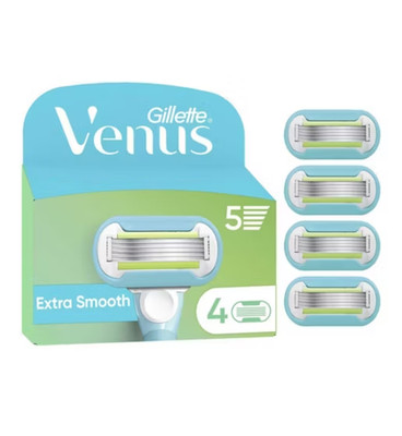 GILLETTE VENUS EXTRA GLATTE RASIERKLINGEN (4ER PACK) NEU UND VERSIEGELT 100% ORIGINAL
