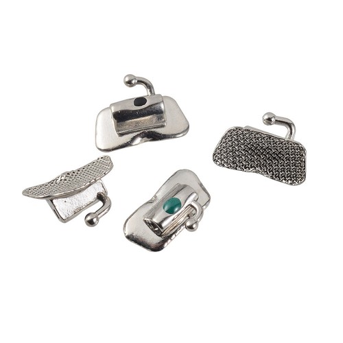 40Pc Dental Orthodontic Buccal Tube MBT/Roth 022 Bondable Molar bracket Non-conv - Picture 4 of 16