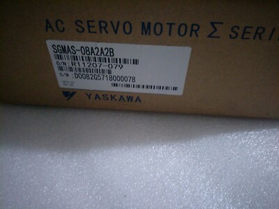 NEW YASKAWA AC SERVO MOTOR SGMAS-08A2A2B SGMAS08A2A2B