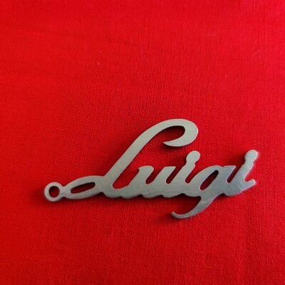 Fiat 500, Luigi, keyring, chain pendant, car, tuning