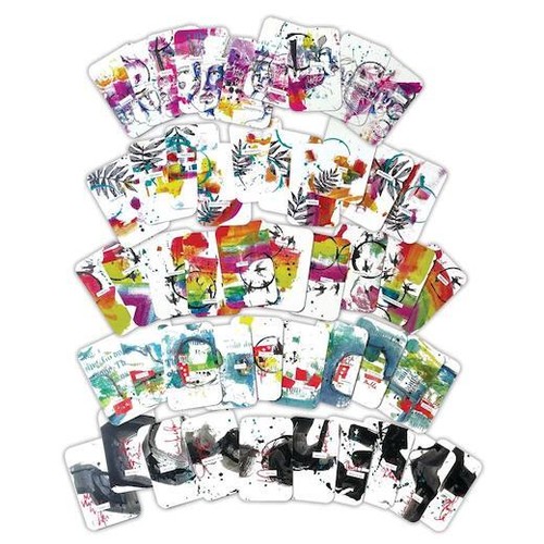 Tarjetas de arte brillantes Dina Wakley Media 50 un. - Baraja 1 MDA85621 - Imagen 2 de 2