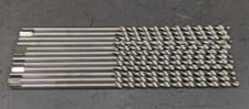 12 Morse #27 (.1440") Fast Spiral Taper Length Drills HSS USA NEW - 27