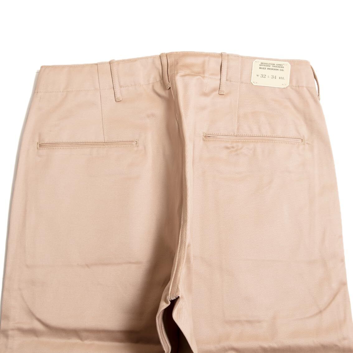 BUZZ RICKSON'S M43036 EARLY MILITARY CHINOS 1942 MODEL ONE BUZZ RICKSON'S M43036 EARLY MILITARY CHINOS 1942 MODEL ONE