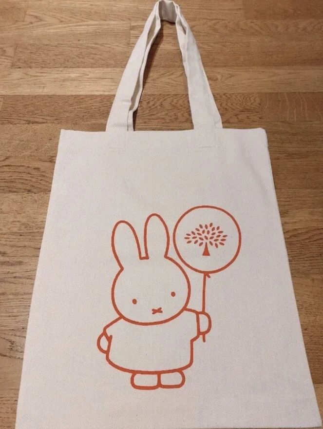 Mulberry miffy canvas tote Clearance