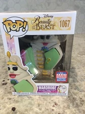 Funko POP! Disney Beauty & The Beast Wardrobe #1067 2021 SDCC Exclusive 