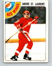 1978-79 O-Pee-Chee #32 Andre St. Laurent  Detroit Red Wings V21249