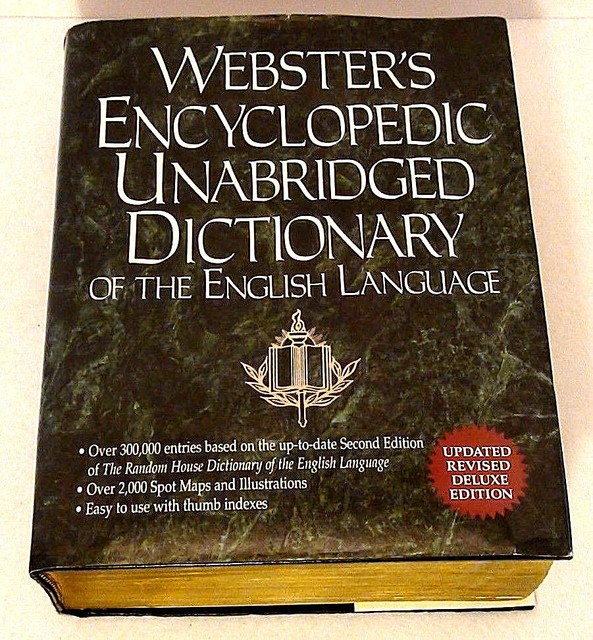 ster's Encyclopedic Unabridged Dictionary English 1996 HC w/DJ Thumb