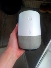Google Home-PreOwned, Excellent Condition, Includes Original Box Cord Manual