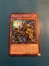 YUGIOH Secret Rare Master Of Chaos MP23-EN018 1st Edition