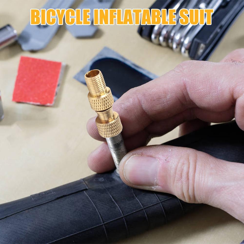 3Set Bicycle Tire Pump Adapter Ball Needle MTB Valve Connector Hose