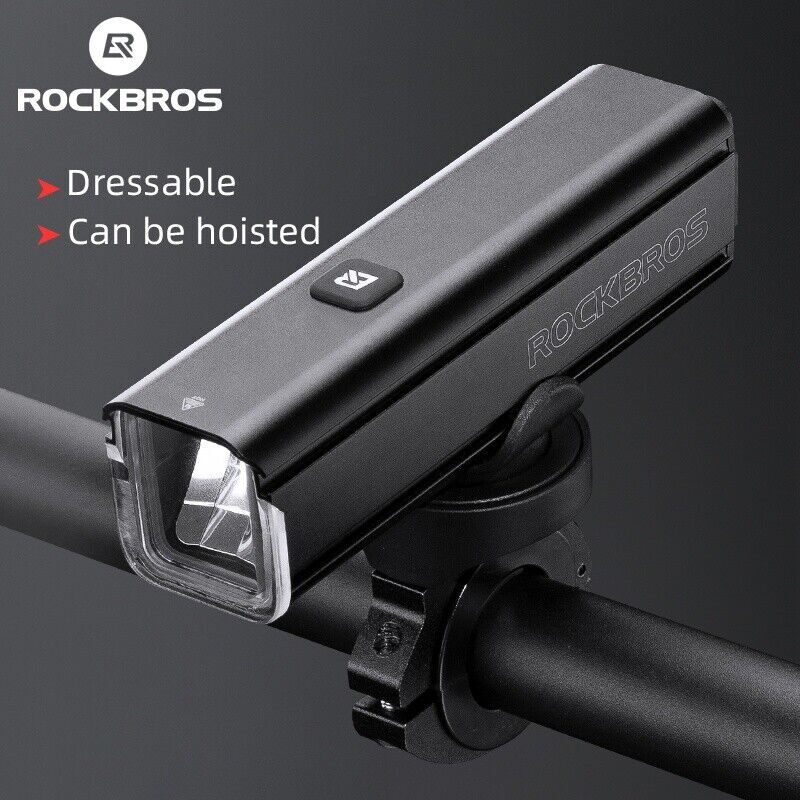 ROCKBROS Велосипедный передний фонарь Умная фара 1000LM USB Зарядка Непромокаемая 5 режимов 5190₽