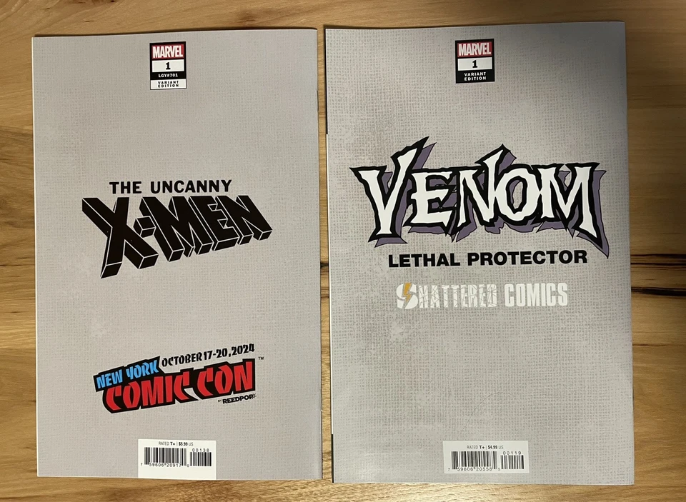 Venom: Lethal Protector #1 Shattered Gold / X-Men #1 FOIL - Image 2 of 4
