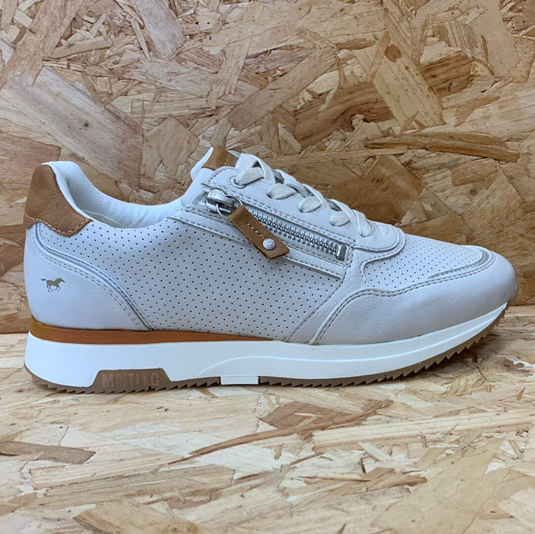 Mustang Womens Fashion Trainers Ice UK