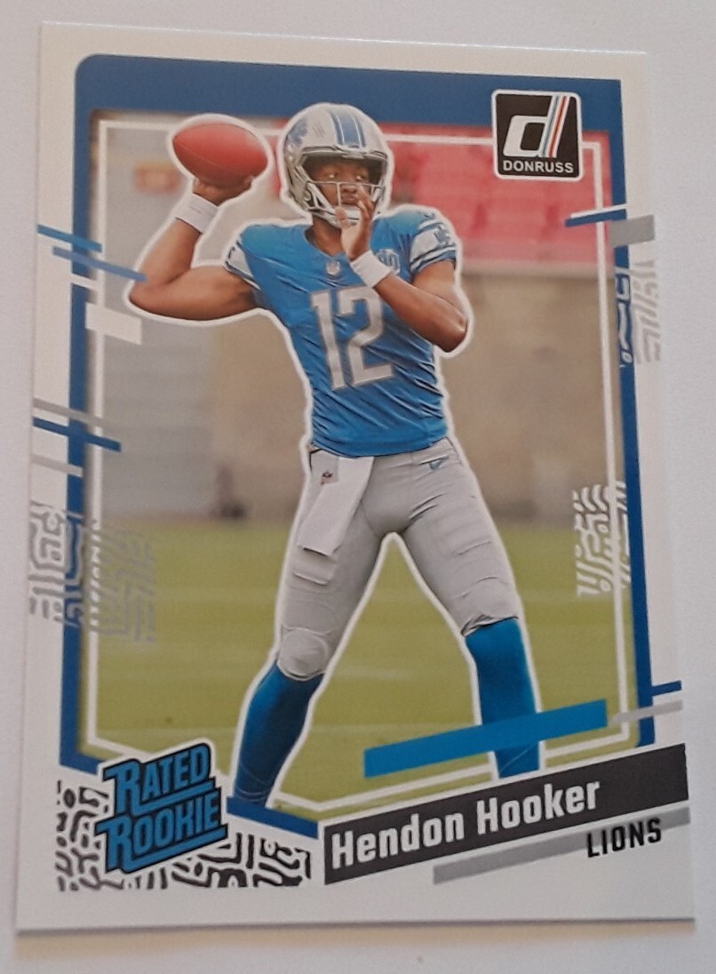 2023 Panini - Donruss Football - Rated Rookie #329 Hendon Hooker (RC)
