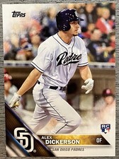 2016 Topps Series One #281 Alex Dickerson RC San Diego Padres Rookie