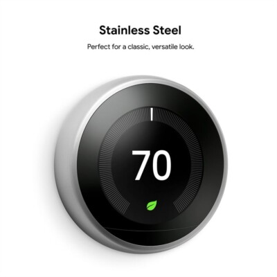 BRAND NEW Google Nest Learning Thermostat 3rd Gen - Installation Available