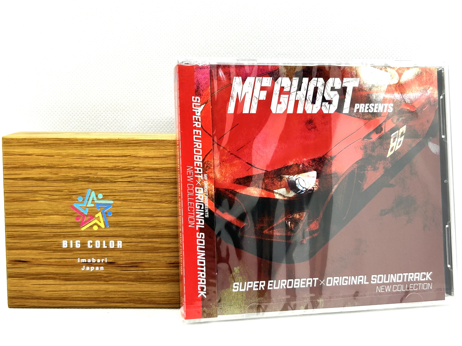 MF Ghost Presents Super Eurobeat × Original Soundtrack New Collection CD