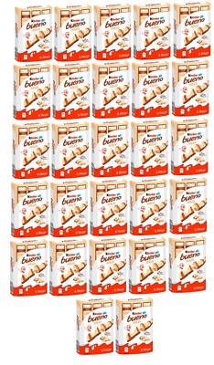 27 Packungen Ferrero Kinder Bueno White 6er a 129 G (Pro Packung 6 Riegel)