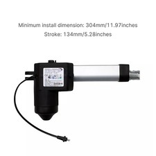 Limoss 450772 Motor Actuator MD120-02-L1-304-134 for Power Recliner Lift Chairs