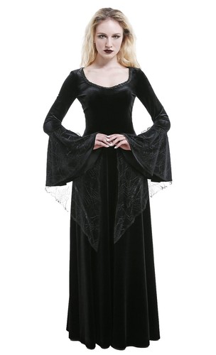 american horror story black dress Beverie Pearl Halter Maxi Dress Black