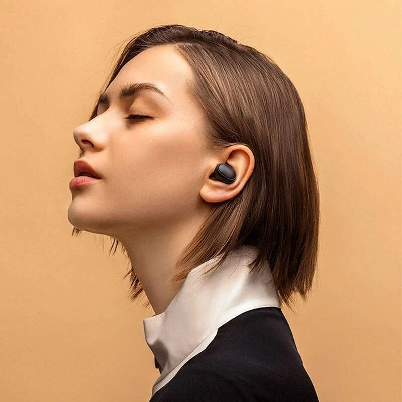 50pcs Wholesale Original Xiaomi Redmi Airdots 2 Wireless Earphone Bluetooth  Ai Control Earbuds Gaming Headset Free Shipping