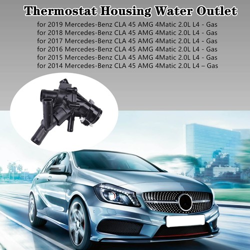 2702000415 Termostato de refrigerante de motor turbo para Mercedes Benz CLA250 CLA45 AMG - Imagen 3 de 7