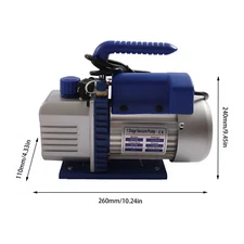 Vacuum Pump & Manifold Gauge Set - Complete A/C Repair Kit for Cars
