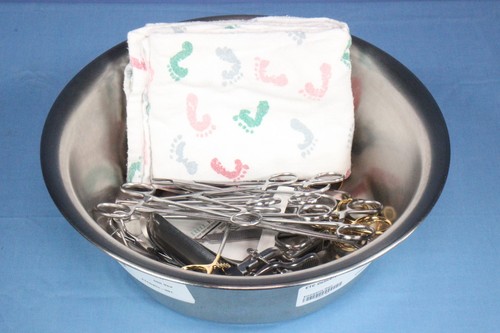 ETC Delivery Set OBGYN Delivery Instrument Tray V. Mueller German Nice ...