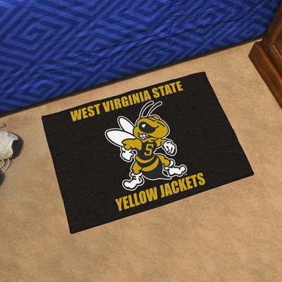 Wv State Rug Fallout NCAA- West Virginia State Starter Rug 19