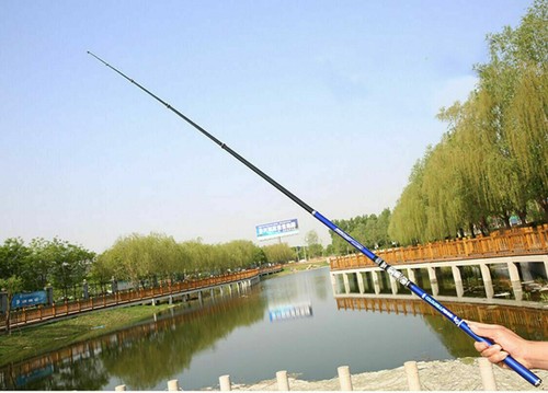 Carbon Fiber Telescopic Rock Fishing Rods Spinning Rod 3.6M 4.5M 5.4M 6.3M Pole - Picture 13 of 21