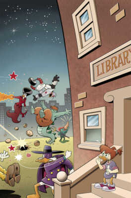 Justice Ducks #4 Cover E 1:10 Variant Edition Langridge Virgin