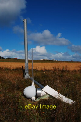 Foto 6x4 Windkraftanlage Burray Dorf Wenn ich sage es wird ein bisschen windig er c2010
