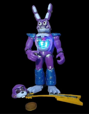 GLAMROCK BONNIE action figure 8 FNAF Five Nights at Freddy's