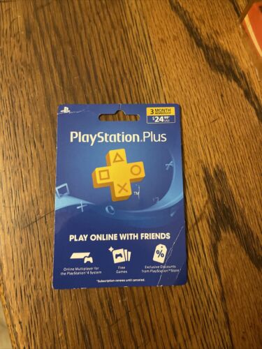 Playstation Plus - 3 months (BE)