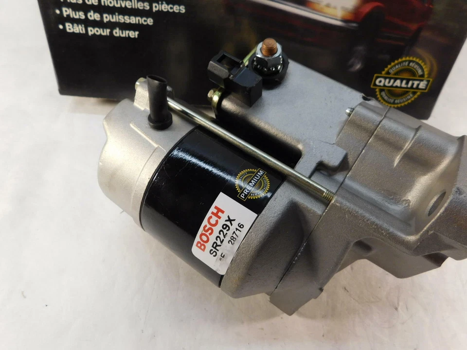 Toyota Corolla  MR2  Starter Motor  BOSCH SR229X  1988-1989 - Image 4 of 4