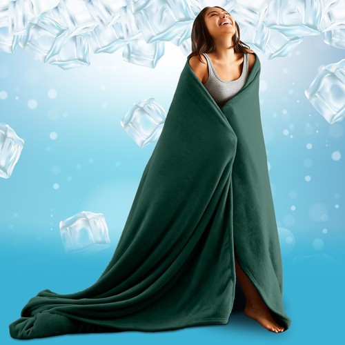 Extra Large Fleece Blanket Super Soft Reversible Bed Sofa Throw Double King Size - Picture 40 of 127
