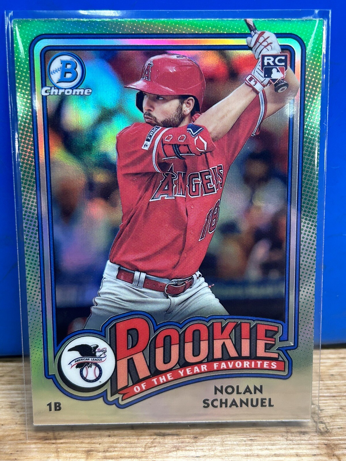2024 Bowman - Rookie of the Year Favorites #ROY-9 Nolan Schanuel (RC)